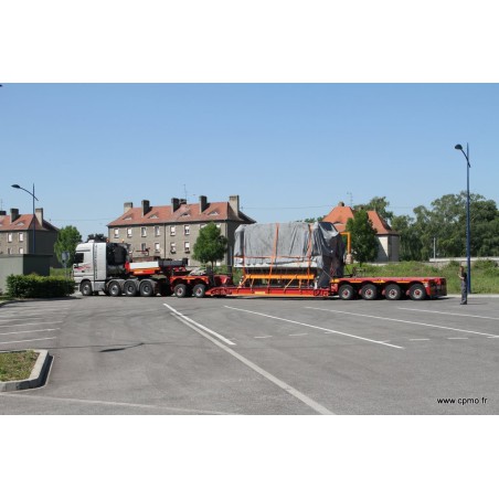 Mise en place avec un Boomtruck