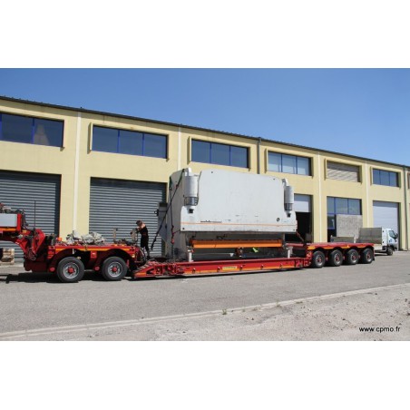Mise en place avec un Boomtruck