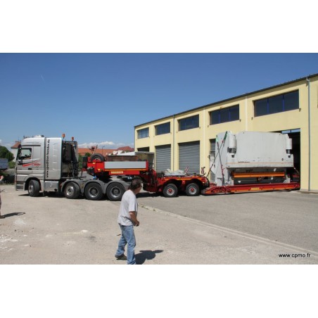Mise en place avec un Boomtruck