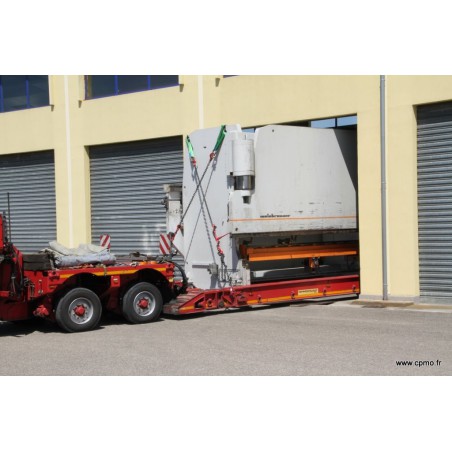 Mise en place avec un Boomtruck