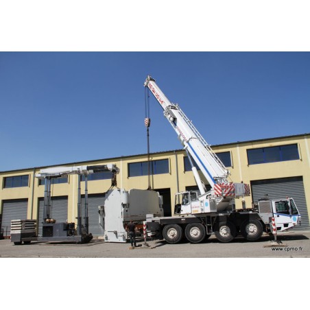 Mise en place avec un Boomtruck
