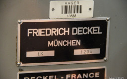 Machine optique à pointer en coordonnées FRIEDRiCH DECKEL LK occasion