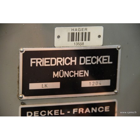 Machine optique à pointer en coordonnées FRIEDRiCH DECKEL LK occasion