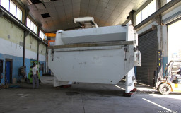 Mise en place avec un Boomtruck