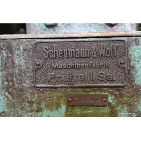 Presse à arcade hydraulique 4 colonnes SCHEUMANN et WOLF occasion