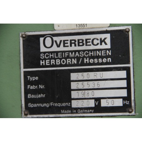 Rectifieuse cylindrique automatique Oberbeck 250 RU occasion