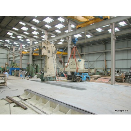 Réparation d'une presse-plieuse 6000 x 1000 tonnes