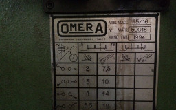 Détoureuse OMERA R5/6 occasion