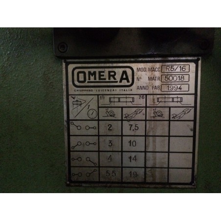 Détoureuse OMERA R5/6 occasion