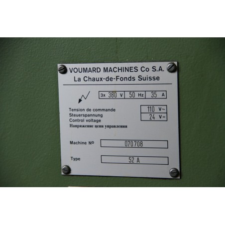 Rectifieuse cylindrique automatique VOUMARD 52 A occasion