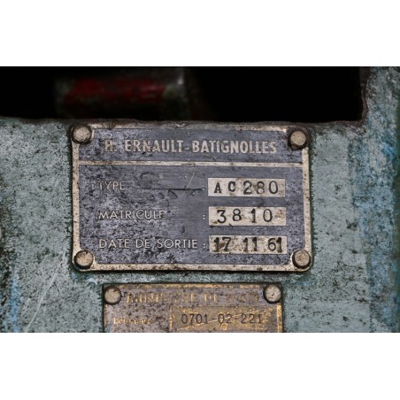 Tour à charioter fileter ernault batignolles AC 280 occasion