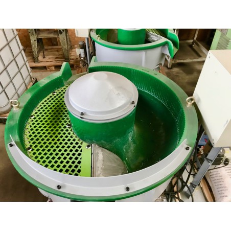 Vibrateur/ ébavureuse pour tribofinition HUVEMA VB 150 AA