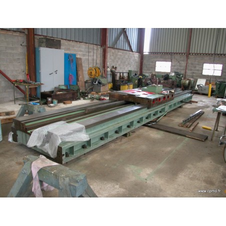 Rectification d'un banc d'aléseuse CN course 6000 mm