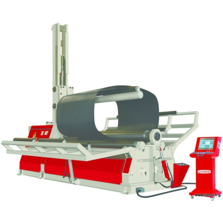 Rouleuse-croqueuse hydraulique AKYAPAK