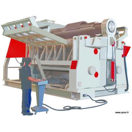 Rouleuse-croqueuse hydraulique AKYAPAK