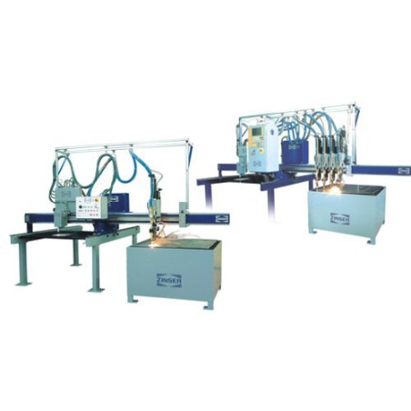 Machine d'oxycoupage ou plasmacoupage optique